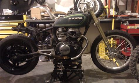 Honda Nighthawk 450 Cafe Racer Seat