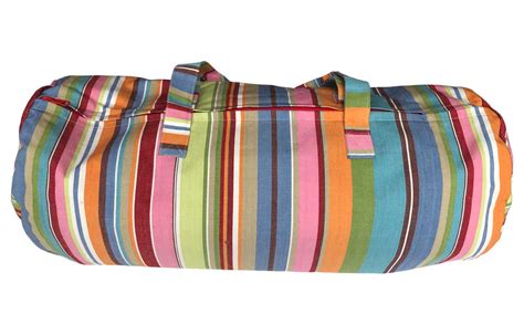 Striped Picnic Blankets With Carry Bag Roll Up Stripe Picnic Rugs