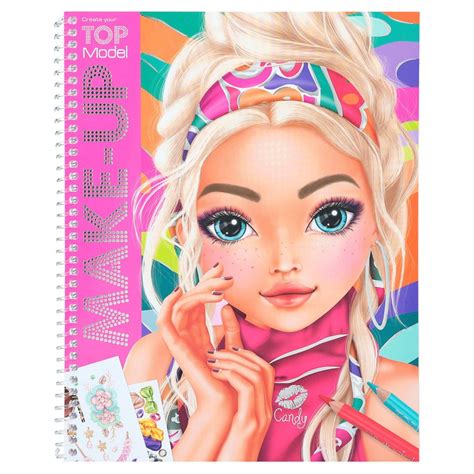 Topmodel Album Colorier Maquillage Smyths Toys France