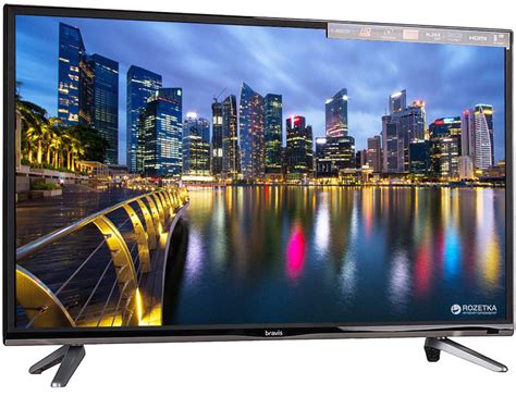 Телевизор Bravis LED-32E3000 Smart+T2 Black купить в интернет-магазине ...