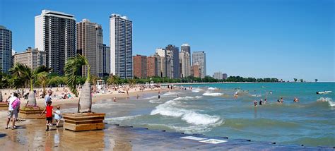 Oak Street Beach Oak Street Beach Chicago Solarwind Chicago Flickr