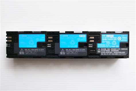 キヤノン 新バッテリー LP-E6NH と LP-E6N、LP-E6 の違い 比較レビュー | 京都奈良.jp