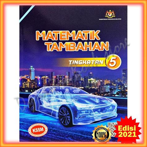 Buku Teks Matematik Tambahan Kssm Tingkatan 5 Edisi 2021 Bm