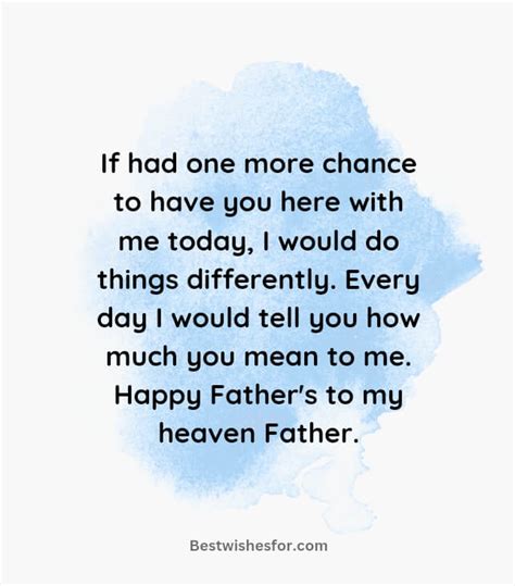 Happy Fathers Day In Heaven Wishes Message Best Wishes
