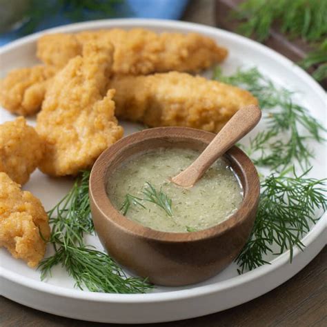 Honey Dill Sauce Cookthestory