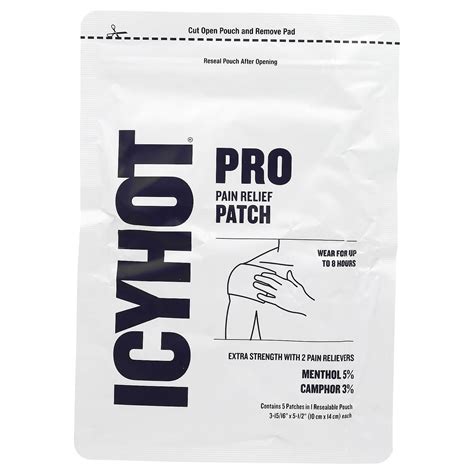 Icy Hot Pro Pain Relief Patch Patches