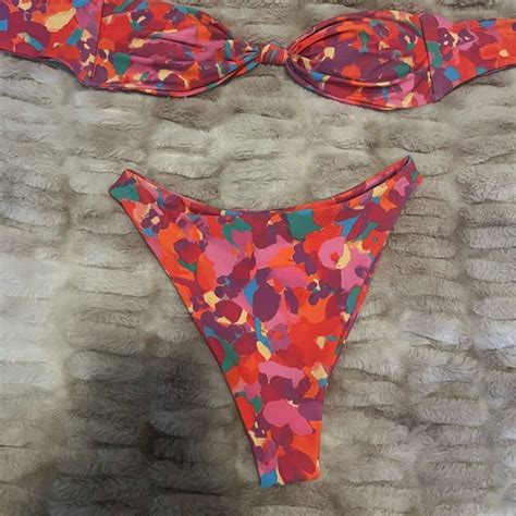 Skatie Swim Colorful Floral Bikini Set Poshmark