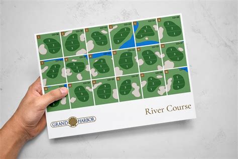 Grand Harbor Golf and Beach Club | Golf Course Map Design - Ironside Press
