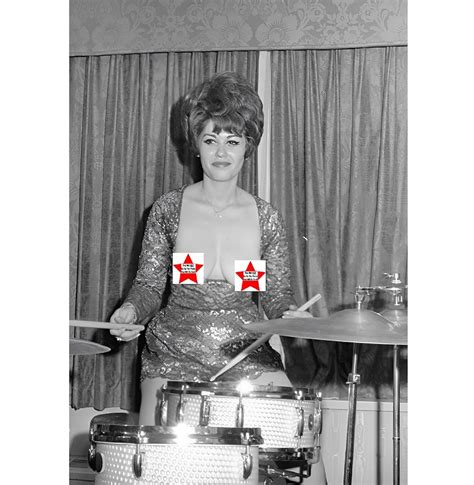 Sexy Ladybirds Nude Girl Group Busty Drummer Sexy Girl Band Naked Singing Group S Vintage