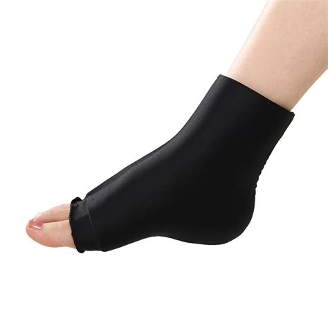 Cold Therapy Compression Sleeve Reusable Gel Ankle Foot Ice Pack Wrap For Injuries Hot Cold