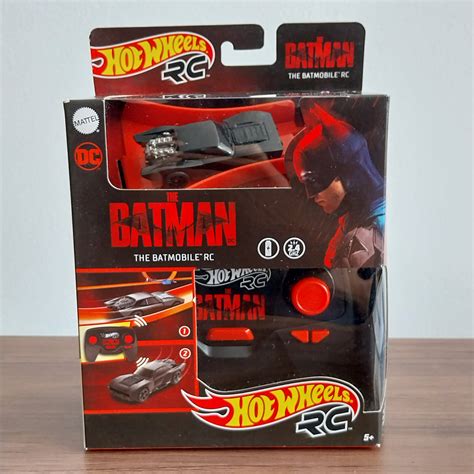 The Batman The Batmobile RC Hot Wheels Shopee Brasil