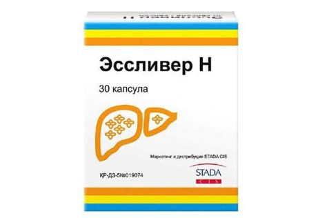 Эссливер: состав препарата, обзор инструкции и отзывов о применении ...