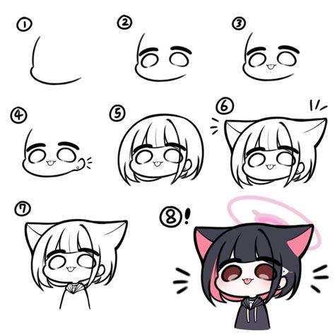 Pin by Y on ディフォルメ キャラ in 2024 Anime drawings tutorials Drawing base