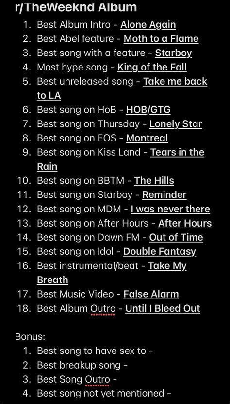 Day 19 Best Song To Fuck To R TheWeeknd