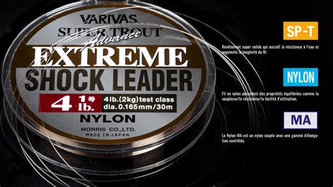 Varivas Super Trout Advance Extreme Shock Leader Nylon – Way Of Fishing
