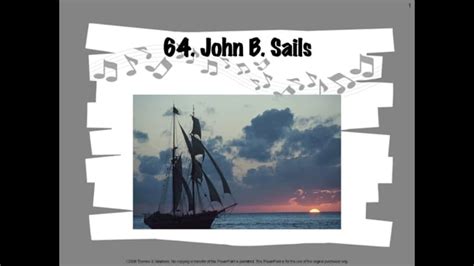 John B Sails Musicplayonline