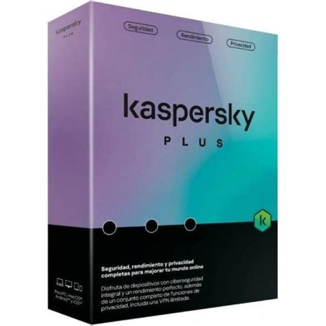 Kaspersky Plus 2023 5 Dispositivos Caja 1 Año PcComponentes