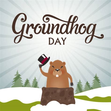 690 Groundhog Burrow Stock Illustrations Royalty Free Vector Graphics