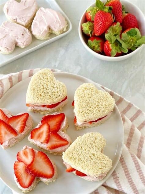 Easy Strawberry Tea Sandwiches My Casual Pantry