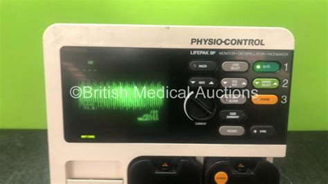 Physio Control Lifepak 9p Monitor Defibrillator Pacemaker Unit