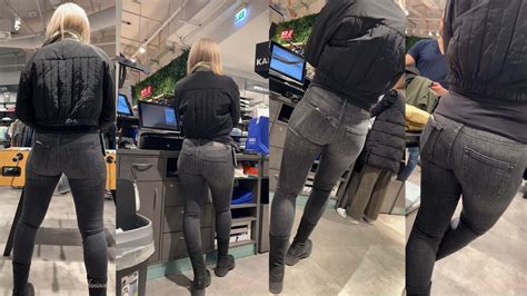 Stunning MILF In Jeans Boots Candid Best Premium