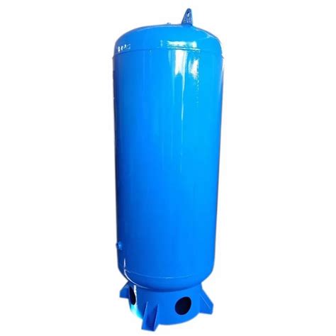 Vertical MS Air Receiver Tank 100 Psi Storage Capacity 1000L At Rs