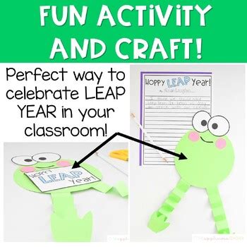 Leap Year Activities And Craft Leap Day By The Applicious Teacher