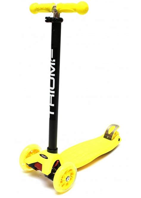 Самокат Детский Triumf Active Maxi Flash SKL 07-L, Yellow, 125 мм ...