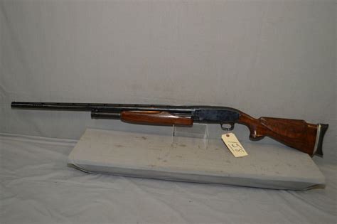 Winchester Model 12 12 Ga 2 3 4 Pump Action Shotgun W 30 Ported Vent Rib Bbl [ Old Reblued Finis