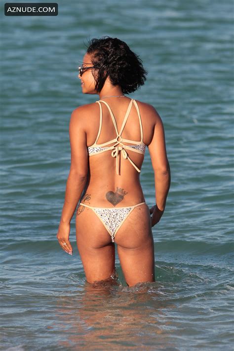 Christina Milian Sexy In A Bikini In AZNude