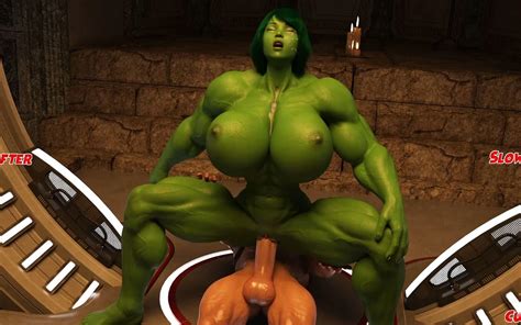 Shehulk Destruction Anal Cockham Superheroes Feat KumaBen By FapHouse XHamster