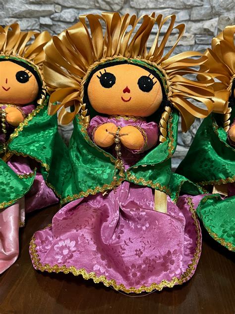 Authentic Mexican Rag Doll Virgencita Lele Doll Etsy