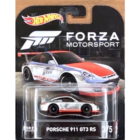 風火輪 hot wheels 極限競速 forza 保時捷 porsche 911 Gt3 rs 膠胎 汽車文化 蝦皮購物