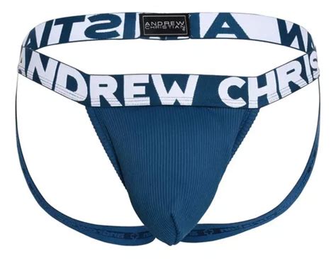 Andrew Christian Essential Rib Sport Jock Almost Naked Tech Envío gratis