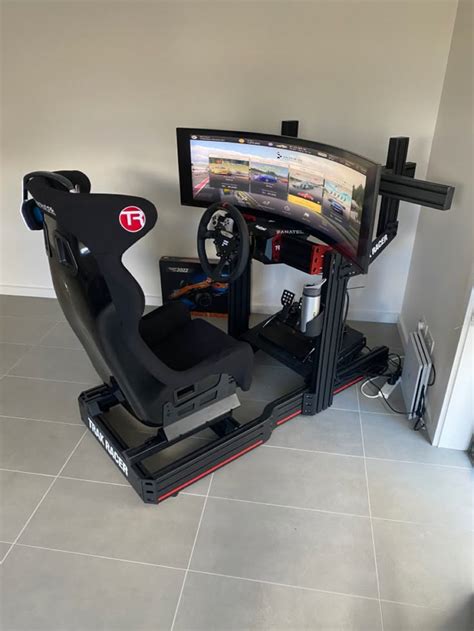 sim racing gaming room setup game room video game room design