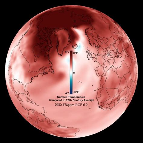 Climate Model Temperature Change Rcp Science On