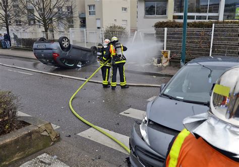 Nancy Spectaculaire Collision Et Fuite De Gaz