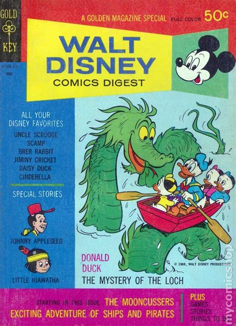 Walt Disney Comics Digest 1968 Gold Key Comic Books