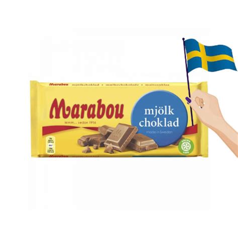 Marabou Milk Chocolate Bar 200g 7.05 Oz Swedish Candy, Mjölk Choklad ...