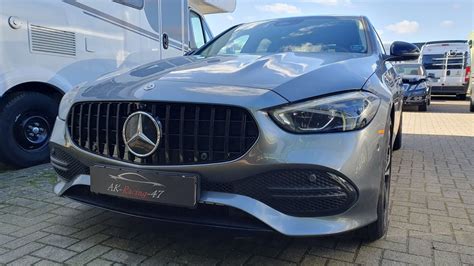 Mercedes C-Klasse W206 | Kühlergrill in schwarz ab 199 € mit Einbau ...