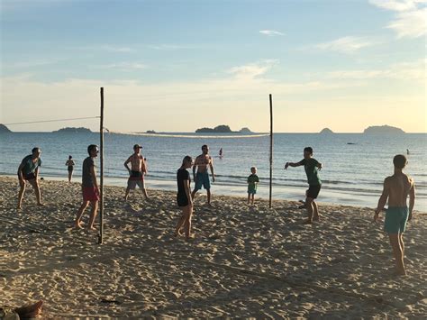 Sunset Beach Volleyball | Pajamas Koh Chang