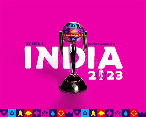 Icc Cricket World Cup Logo Vector Illustration Editorial Photo