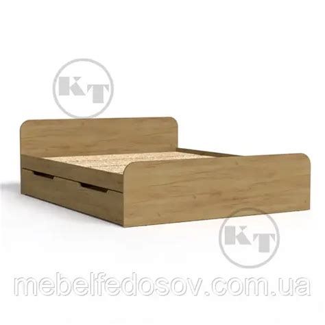 Кровать с выдвижными ящиками Виола -160 ДСП (Компанит) 1652х670х2042мм ...