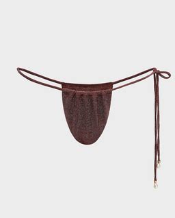 Damski burgundowy dół od bikini Rio SOLIE Moliera2