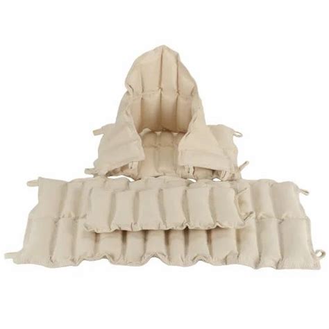 Rectangular Hot Therapy Hydrocholator Silicon Beige Moist Heat Pack