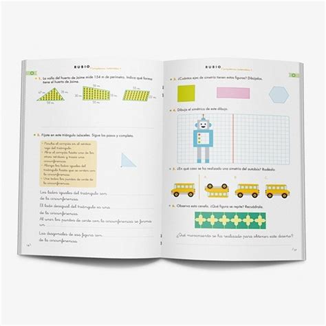 Cuaderno Rubio Competencia Matematica 4 Material De Oficina