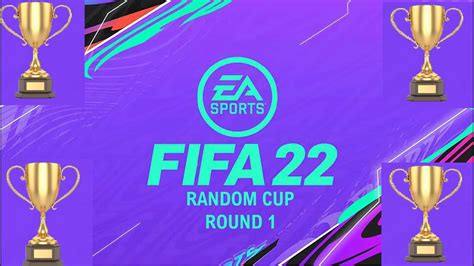 Fifa 22 Random Cup Round 1 Match 1 Youtube