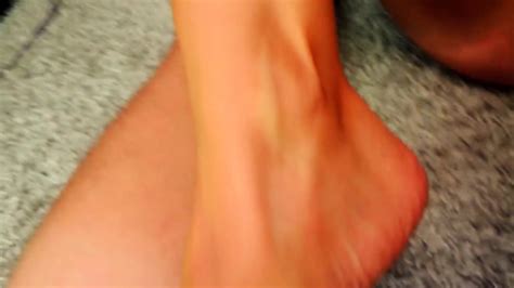 Cumshot Twice On Each MILF Foot