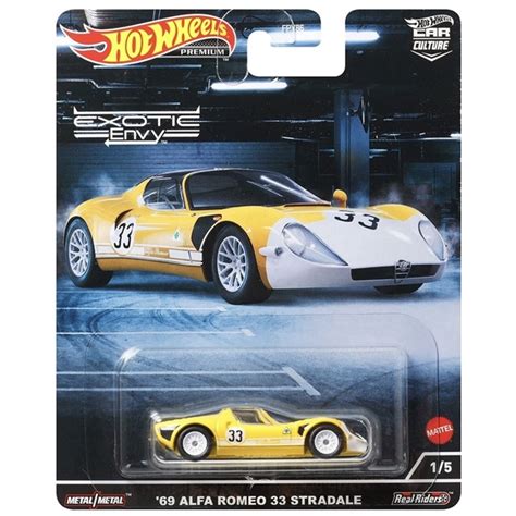 Hot Wheels Exotic Envy Alfa Romeo Straddle
