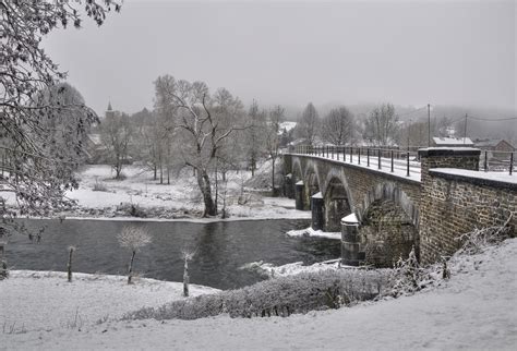 Winter in Belgium | HDR creme